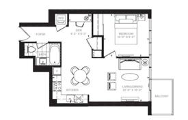 Apartment – Blue Jays Way, Old Toronto, Toronto,  Ontario,   Canada for C$776,000