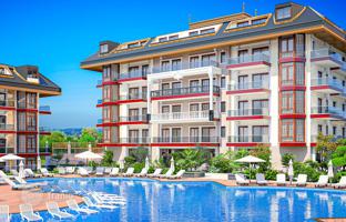New residential complex with swimming pools, a garden and lounge areas, Oba, Alanya, Turkey for From 11,050,000 TRY