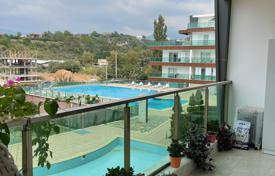 Duplex apartment with two balconies, close to the sea, Kestel, Turkey for $168,000