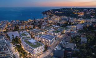 New prestigious complex 350 meters from the sea, Roquebrune-Cap-Martin, Côte d'Azur, France for From 462,000 €