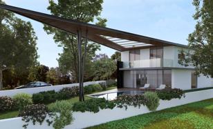 New complex of villas with terraces and gardens on the outskirts of Nicosia, Cyprus for From 900,000 €