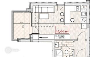 1-bedroom apartment in new building 44 m² in Obzor. Price on request