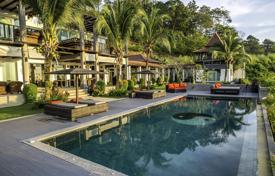 Two-storey villa with a swimming pool, a garden and a view of the sea close to the beach, Phuket, Thailand for $4,160,000