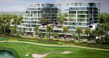 Luxury residence Jasmine with green areas and a spa in the prestigious area of Damac Hills, Dubai, UAE