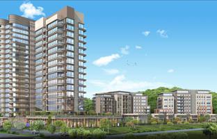 New residence with a swimming pool and green areas close to a highway, Istanbul, Turkey for From 49,525,000 TRY