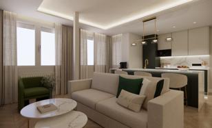 Two-bedroom new furnished apartment in Salamanca district, Madrid, Spain for 1,433,000 €
