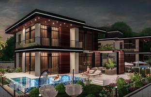 4-bedroom villa 290 m² in Kargicak. Price on request