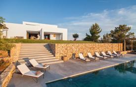 Designer seaview villa surrounded by pine woods, on a huge plot with an infinity pool, San Miguel, Ibiza, Spain for 27,000 € per week