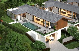 New boutique complex of villas with panoramic views, Samui, Thailand for From $385,000