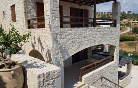 Stone furnished villa with a pool and sea views in Agia Pelagia, Crete, Greece for 450,000 €
