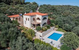 Three-storey villa with a swimming pool, lush garden and panoramic views in Kolymbari, Crete, Greece for 775,000 €