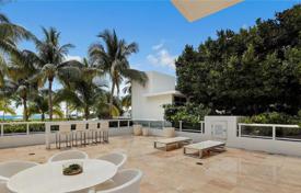 Four-level townhouse with ocean views in a residence on the first line of the beach, Miami Beach, Florida, USA for $7,400,000