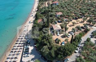 Cozy house with a large plot just 10 m from the beach in Peloponnese, Greece for 290,000 €