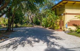 Small cottage with a terrace in a spacious plot, Miami, USA for $1,800,000