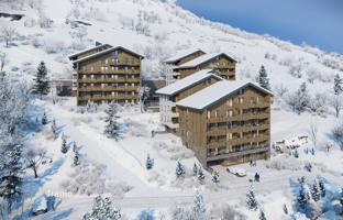 3-bedroom apartment in new building 89 m² in Huez for 799,000 €