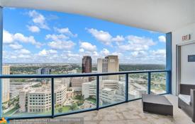 Modern apartment with ocean views in a residence on the first line of the beach, Fort Lauderdale, Florida, USA for $830,000