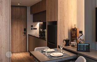 Turnkey studio apartment with jungle views, 700 meters from Layan Beach, Phuket, Thailand for $162,000