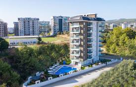 Bright apartment in a residence with a pool and recreation areas, Alanya, Turkey. Price on request