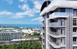 1-bedroom apartment in new building 55 m² in Payallar. Price on request