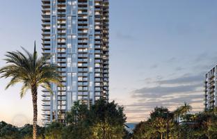 New high-rise residence Valo with a swimming pool and a garden, Dubai Creek Harbour, Dubai, UAE for From $1,183,000