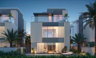 New exclusive complex of villas Watercrest with swimming pools and gardens, Meydan, Dubai, UAE for From $3,404,000