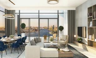 Two-bedroom apartment in new beachfront EMAAR Creek Edge Residence with swimming pools and a spa center, Dubai Creek Harbour, UAE for $653,000