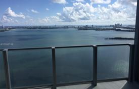Furnished apartment with a terrace and an ocean view in a building with pools and a spa, Edgewater, USA for $780,000