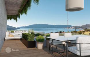 Modern residential complex with a sea view in Kumbor, Herceg Novi, Montenegro for From 153,000 €