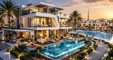 432 new villas in residential complex Tilal Binghatti in Dubai