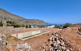 Unfinished villa with pool and sea views in Plaka, Elounda for 700,000 €