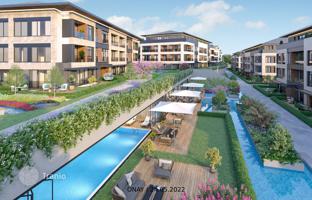 New residence with a swimming pool, a gym and a cinema, Istanbul, Turkey for From 39,422,000 TRY