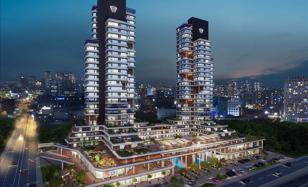 New residence with a swimming pool, restaurants and a shopping mall, Bagcilar, Istanbul, Turkey for From 15,848,000 TRY