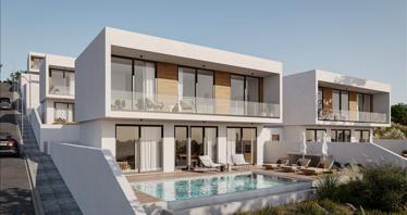 New complex of furnished villas close to the coast, Chloraka, Cyprus