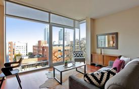 Studio apartment with panoramic windows in a modern condominium in Portland, Oregon, USA for $330,000
