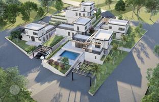 New complex of villas with swimming pools, 100 meters from the sea, Skroponeria, Greece for From 695,000 €