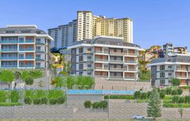 Elite apartment in a residence with a swimming pool, sauna and tennis courts, Alanya, Turkey for $155,000