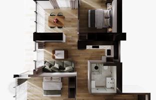 2-bedroom apartment in new building 82 m² in Batumi for $164,000
