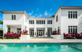 Modern villa with a patio, a pool, a garage and a terrace, Coral Gables, USA for $3,995,000