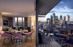 Luxury apartments near the Tower and the River Thames in central London, London Docks, UK for From £769,000