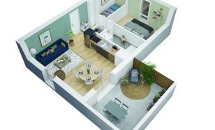 13 new flats in residential complex in Pas-de-Calais for From 314,000 €