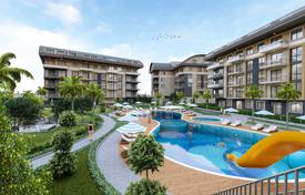 New premium residential complex with a tennis court and swimming pools in a prestigious area, Alanya, Turkey for From $152,000