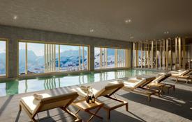New apartment with a large terrace in a residence with a swimming pool and a fitness room, near the ski slope, Huez, France for 619,000 €