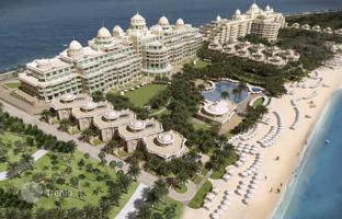 New luxury residence Raffles penthouses with a mini golf course and a beach club, Palm Jumeirah, Dubai, UAE for From $17,400,000