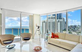 Modern apartment with ocean views in a residence on the first line of the beach, Sunny Isles Beach, Florida, USA for $1,790,000