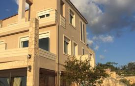 Three-storey new villa with a large plot and sea views in Akrotiri, Chania, Crete, Greece for 550,000 €