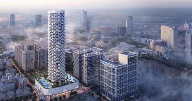 10 new flats in residential complex Binghatti Grove in Jumeirah Village Circle (JVC)