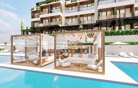2-bedroom apartment with a courtyard in a new residential complex with a pool in Kumbor for 300,000 €