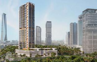New project Eltiera Heights with swimming pools. a spa and lounge areas, Jumeirah Heights, Dubai, UAE for From $578,000