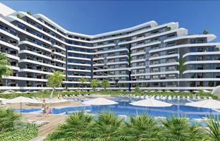 New residence with swimming pools, a conference room and a private beach close to the airport, Alanya, Turkey for From 9,828,000 TRY