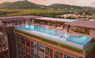 Luxury residence with a swimming pool, a restaurant and panoramic views in a prestigious residence close to beach Nai Harn, Phuket, Thailand for From $207,000